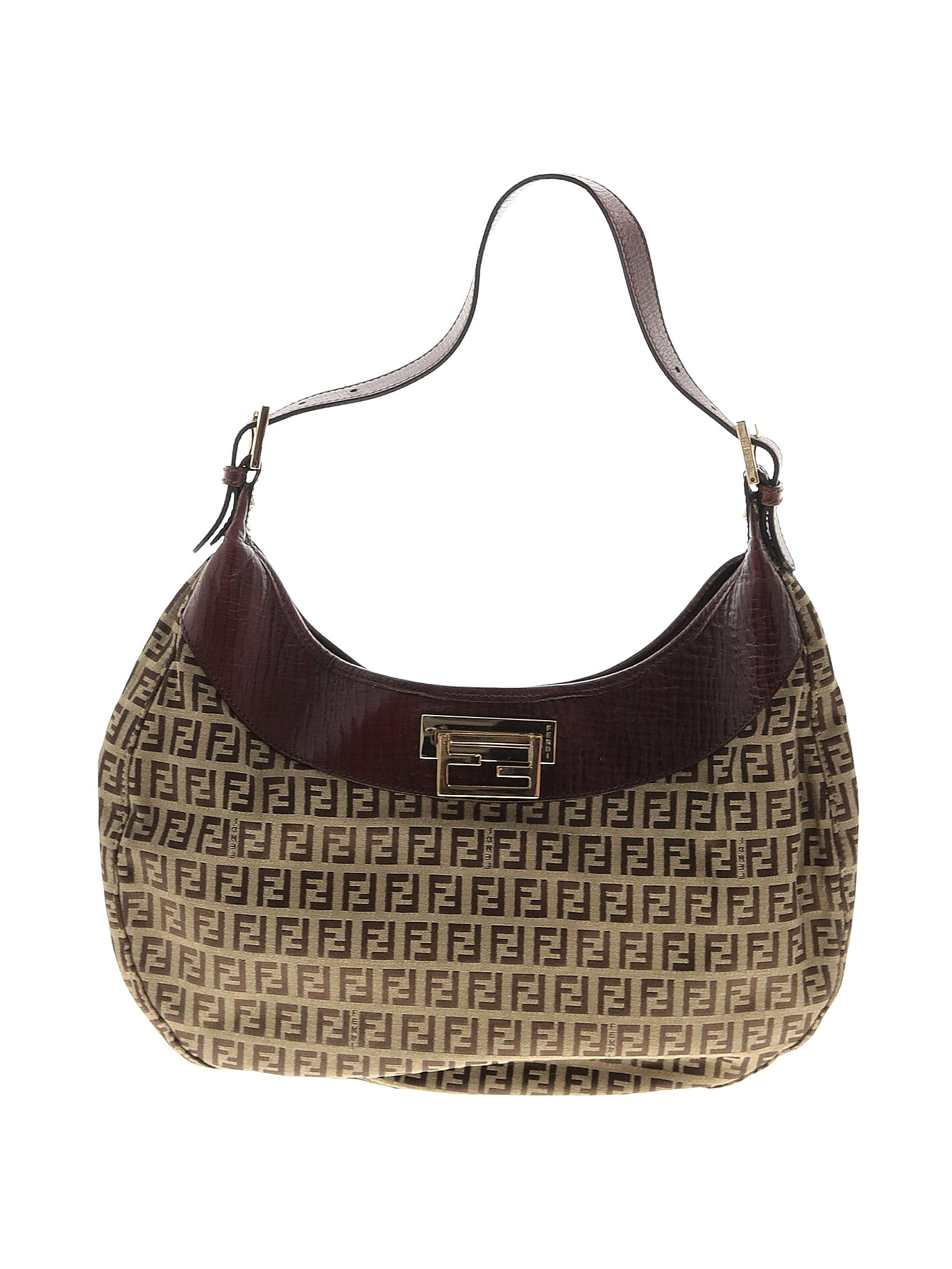 Fendi Brown Shoulder Bag One Size - 83% off | ThredUp