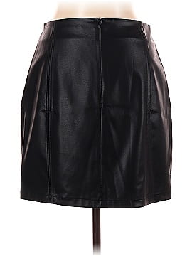 Mansoor Scott Faux Leather Skirt (view 2)