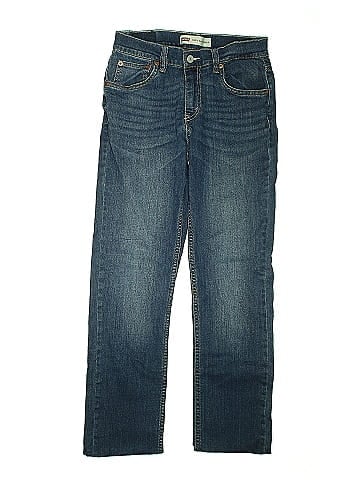 Levi's Solid Blue Jeggings Size 16 - 63% off