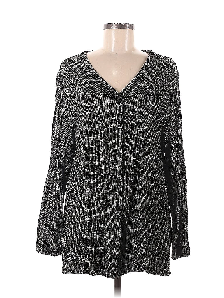 Eileen Fisher Gray Cardigan Size M - 79% off | ThredUp