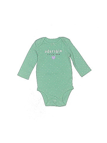 Carter's Long Sleeve Onesie (view 1)