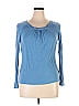 Kenneth Cole New York Blue Long Sleeve Top Size XL - photo 1