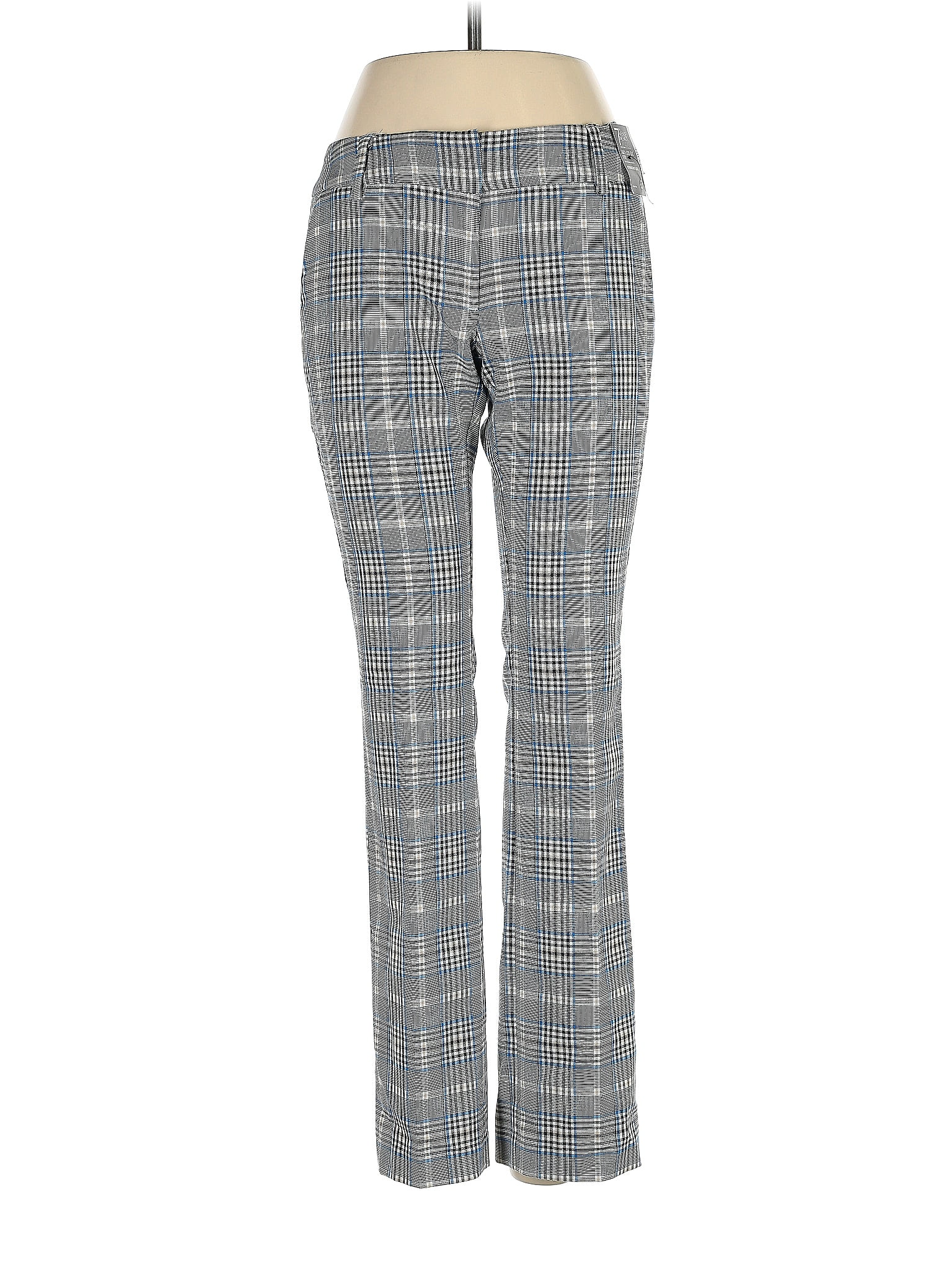Pantalon New York & Company Motif Tartan Marron Taille 8P - Occasion Très Bon état