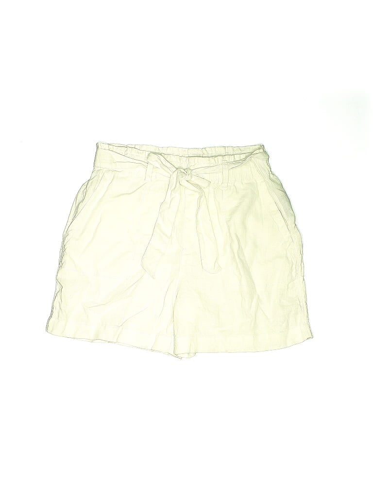 Sanctuary 100% Linen Yellow Shorts Size M - photo 1