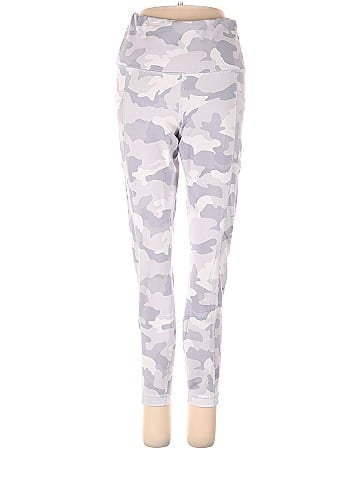 Yogalicious Camo Multi Color Gray Yoga Pants Size S - 62% off