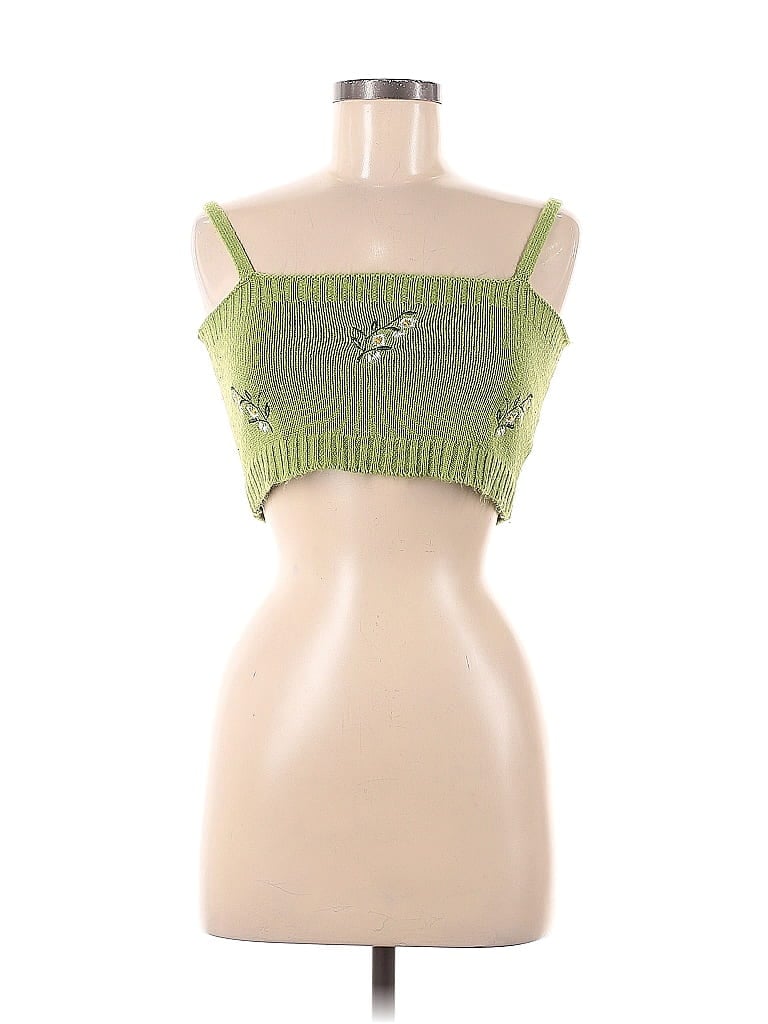 Pre-owned Fashion Nova Pullover Sweater In Green