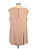 Back Label Tan Sleeveless Blouse Size 2 - photo 2