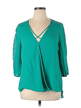 Bold Elements Long Sleeve Blouse (view 1)