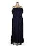 Dress Day 100% Rayon Blue Cocktail Dress Size 2X (Plus) - photo 1