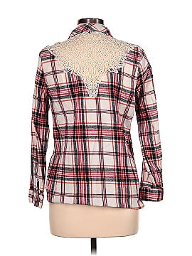 My Michelle Long Sleeve Button-Down Shirt (view 2)