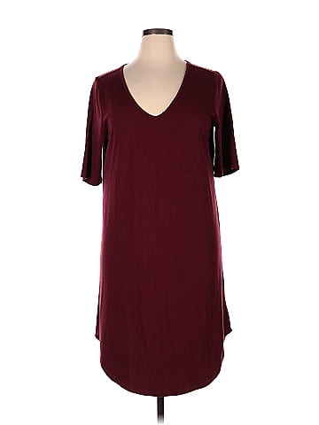 Torrid maroon hot sale dress