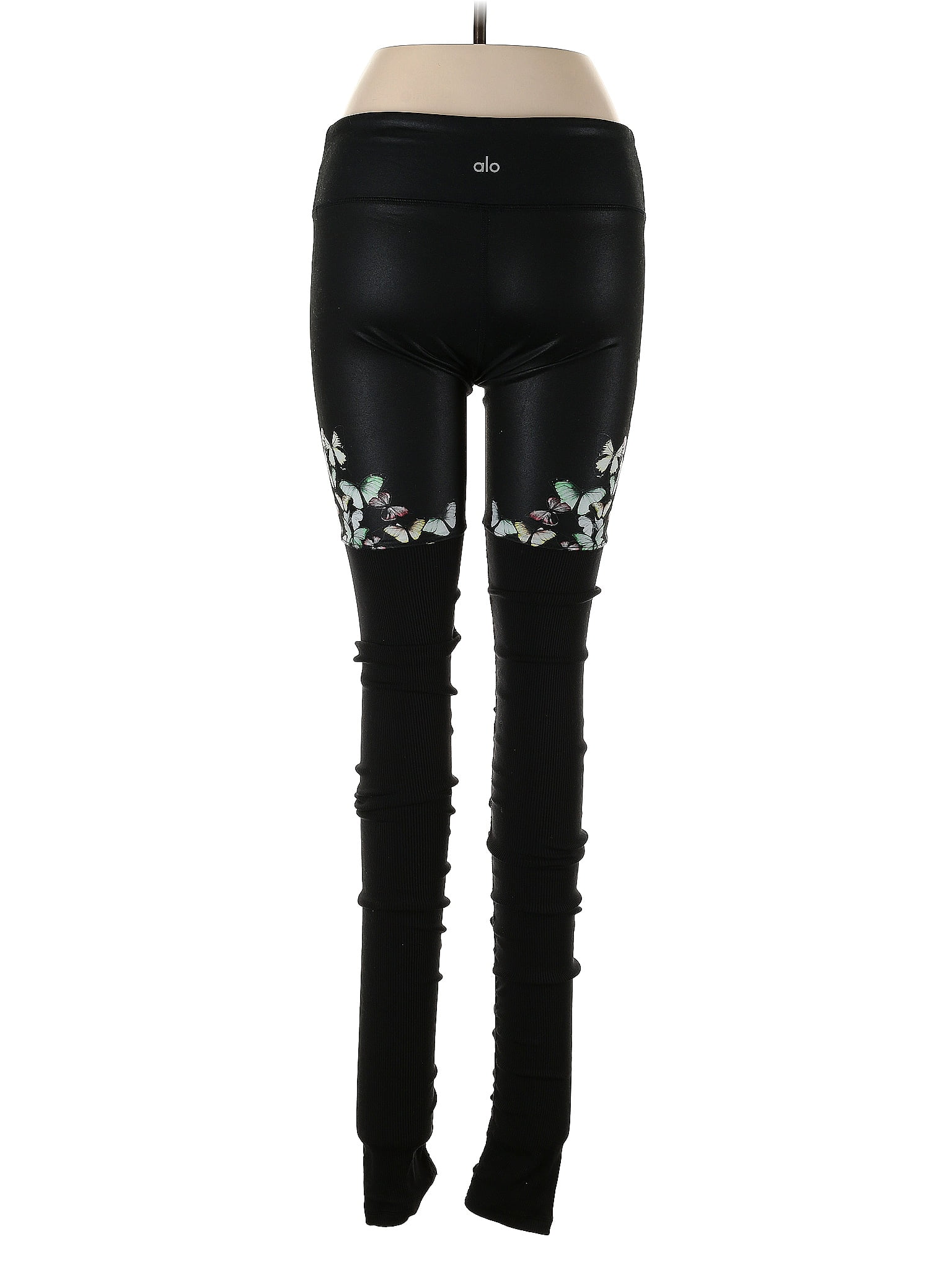 Alo Solid Black Leggings Size XS - 47% off