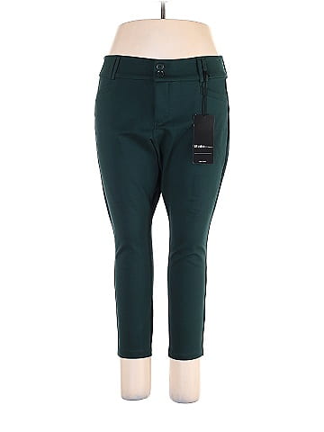 Studio by Torrid Solid Green Casual Pants Size 18 (Plus) - 59% off