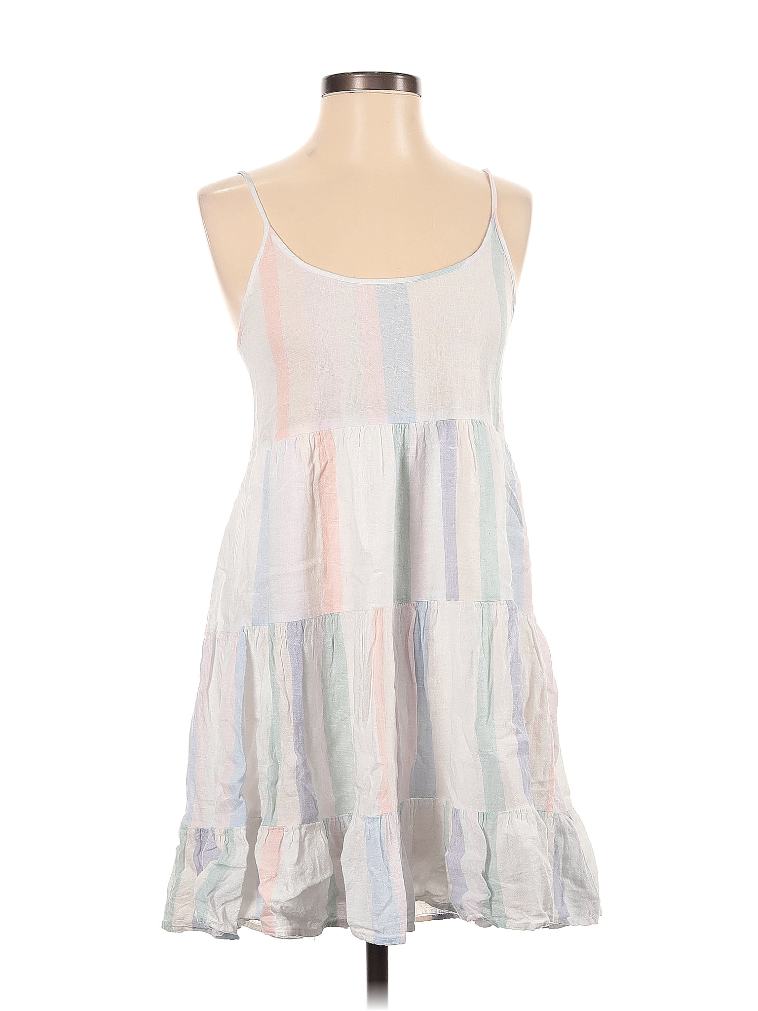 Rails Stripes Multi Color White Casual Dress Size XS 80 off ThredUp