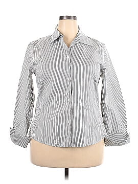 Kasper Long Sleeve Button-Down Shirt (view 1)