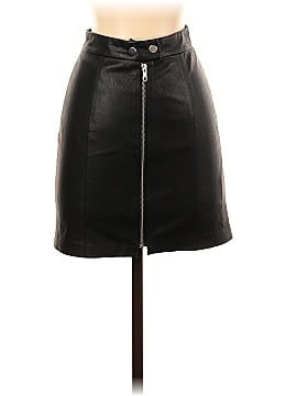 n:Philanthropy Faux Leather Skirt (view 1)