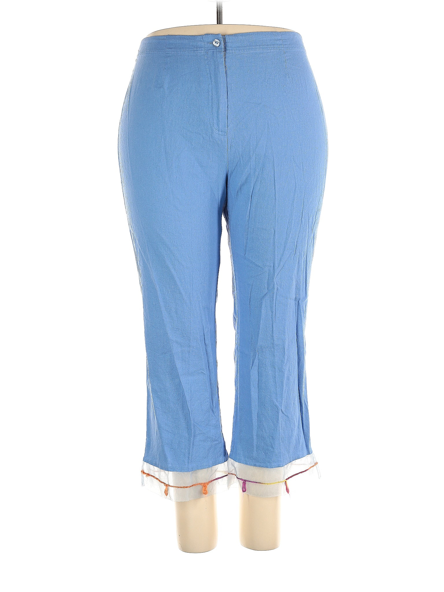 Assorted Brands Polka Dots Blue Casual Pants Size 38 (EU) - 51