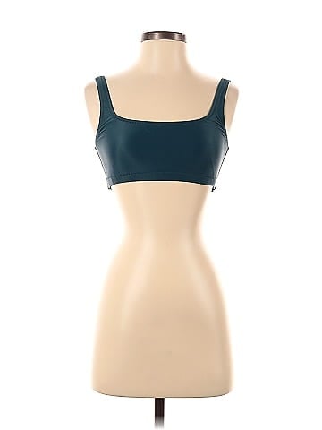 Girlfriend Collective Teal Sports Bra Size S - 63% off