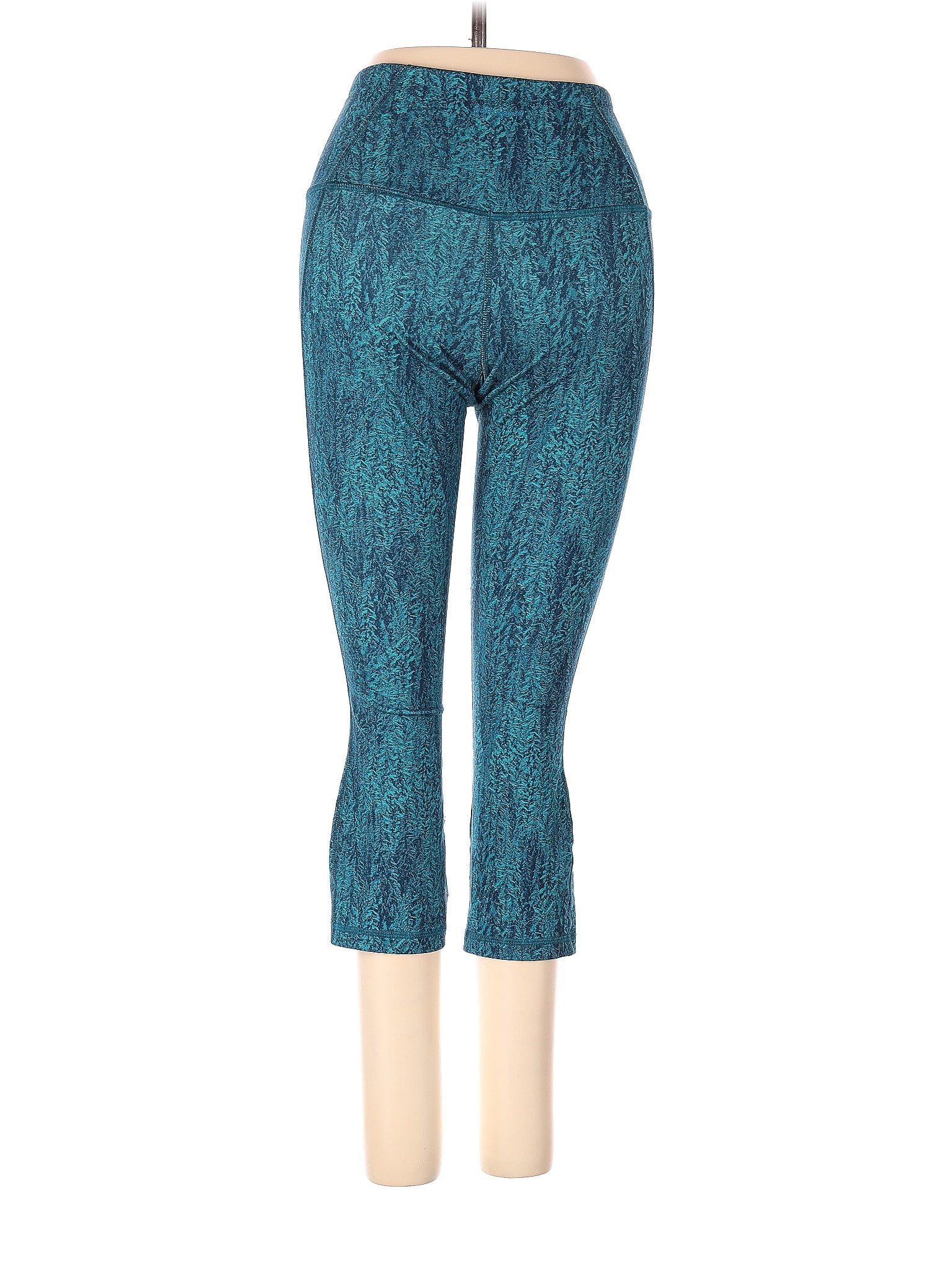 Patagonia Leopard Print Teal Leggings Size XS - 63% off