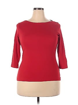 M&S 3/4 Sleeve T-Shirt (view 1)