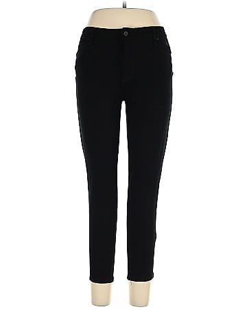 Lee Solid Black Casual Pants Size 8 (Petite) - 64% off