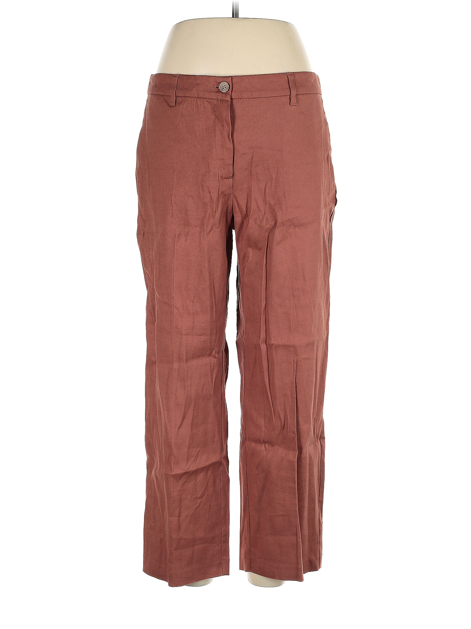 J.Jill Solid Tan Casual Pants Size 2 - 75% off