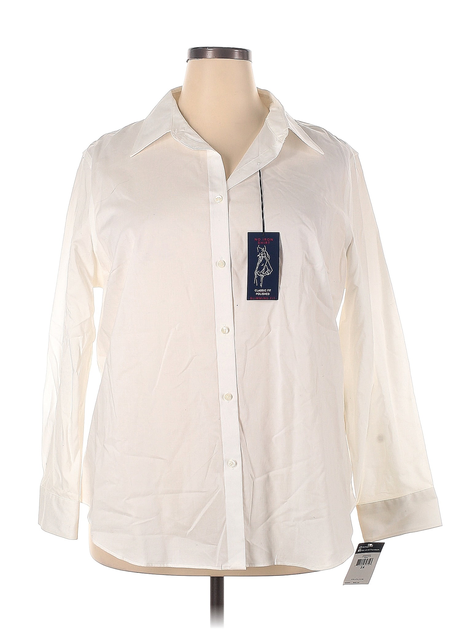 chaps plus size blouses