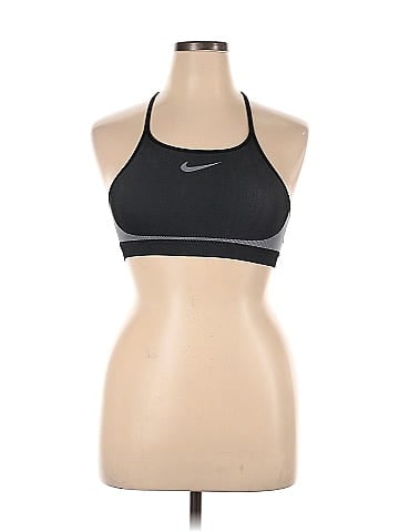 Nike Color Block Black Sports Bra Size XL - 68% off