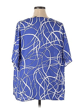 Dennis by Dennis Basso Short Sleeve Blouse (view 2)