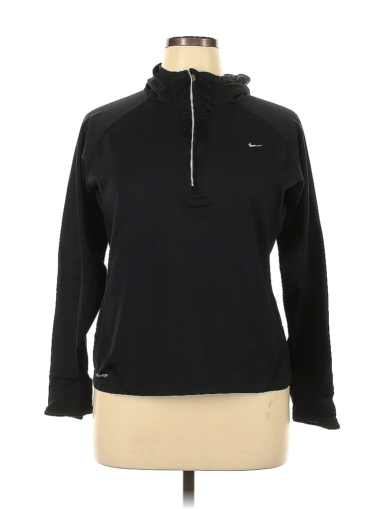 Nike Black Track Jacket Size XL - photo 1