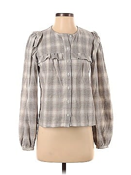 Reformation Jeans Long Sleeve Blouse (view 1)