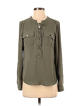 INC International Concepts Long Sleeve Blouse (view 1)