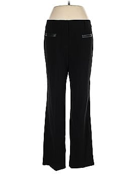 LARRY LEVINE SUITS 2 Pc Pant Suit Black Pinstripe Womens Size 10