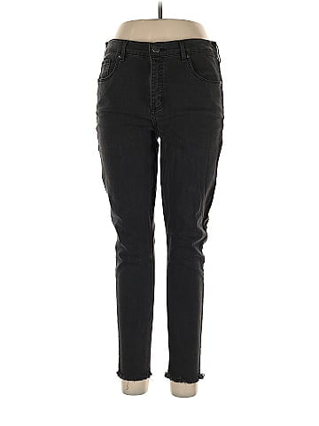 Ann Taylor LOFT Solid Black Jeggings Size 14 - 66% off