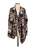 Lucky Brand Brown Cardigan Size S - photo 1