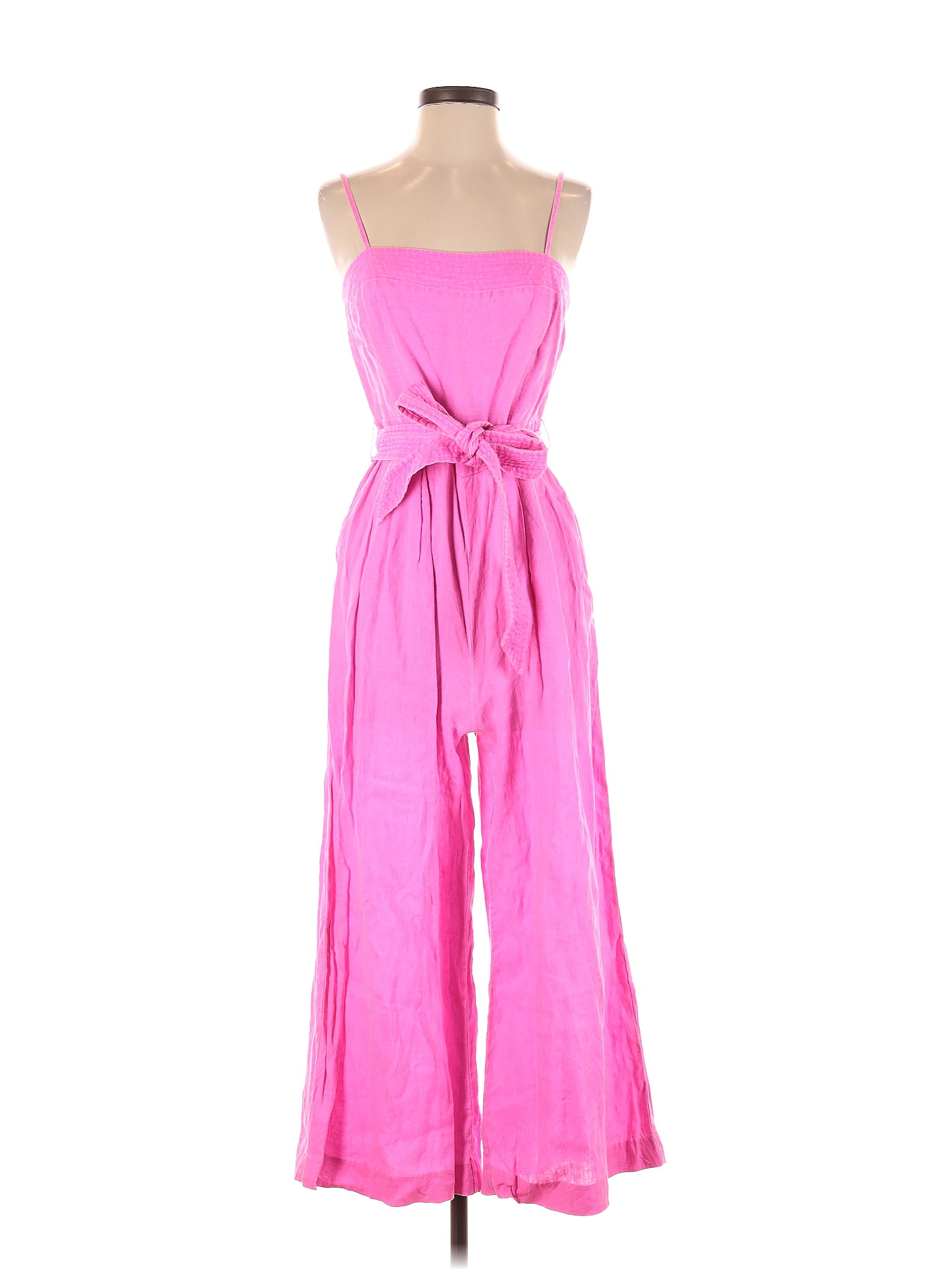 J.Crew Solid Pink Jumpsuit Size 2 - 74% off | ThredUp