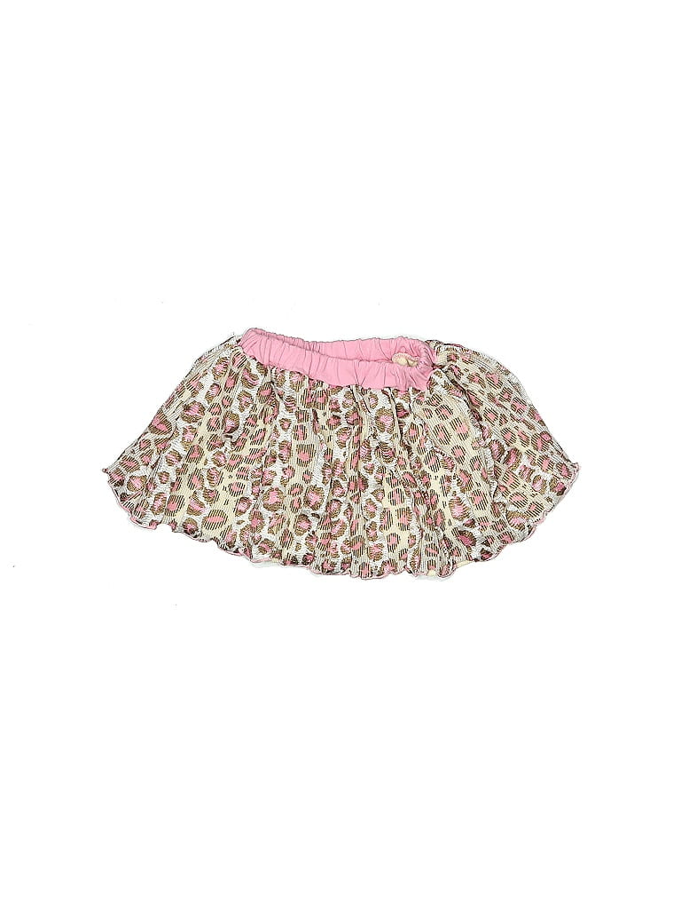 Cachcach Paisley Floral Hearts Animal Print Pink Skirt 12-18 MO / 18 MO - photo 1