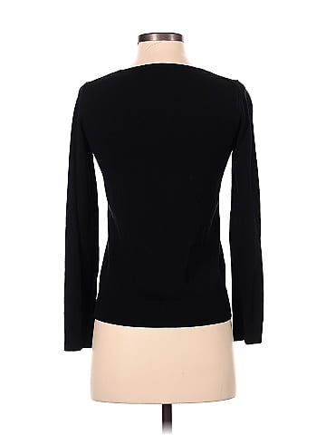 J.Jill Color Block Solid Black Pullover Sweater Size XL - 74% off