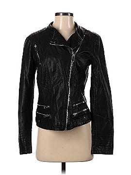 a.n.a. A New Approach Faux Leather Jacket (view 1)