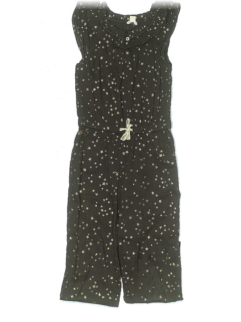 Crewcuts 100 Cotton Black Jumpsuit Size 7 69 off ThredUp