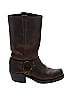 FRYE 100% Leather Brown Boots Size 6 1/2 - photo 1