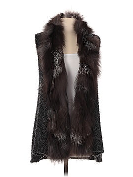 Metric knits shop fur vest