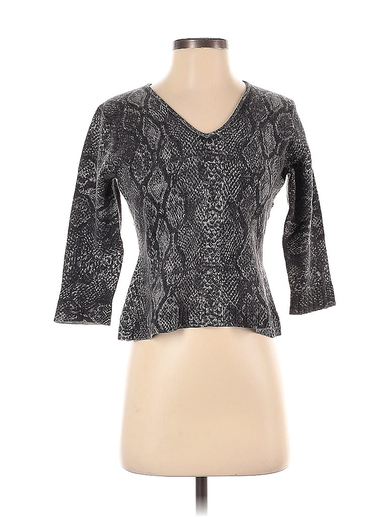 Pre-owned Classiques Entier Wool Pullover Sweater In Gray