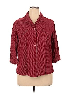 DressBarn Long Sleeve Button-Down Shirt (view 1)