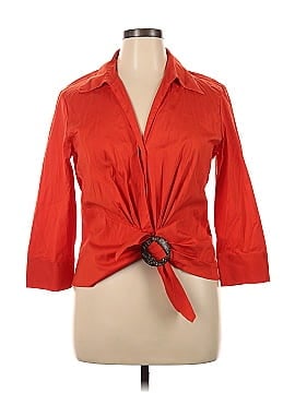 Lafayette 148 New York 3/4 Sleeve Blouse (view 1)
