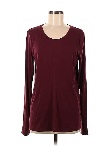 Fabletics Solid Red Burgundy Jacket Size XL - 65% off