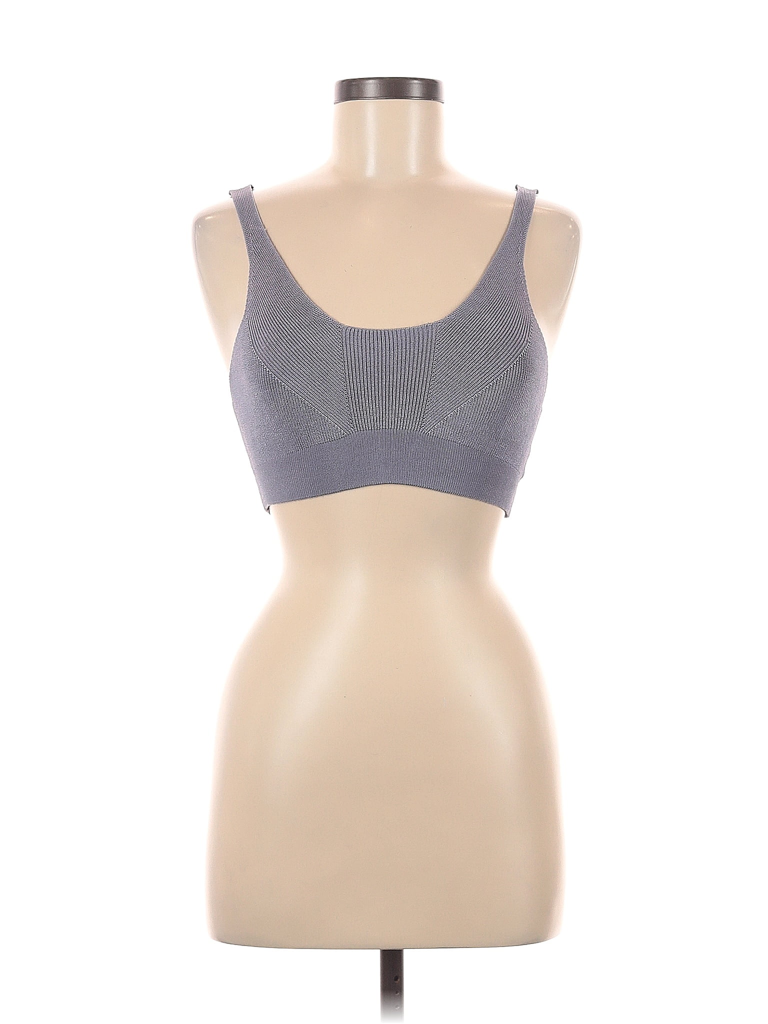 Intimately by Free People Gray Sports Bra Size M - 56% off