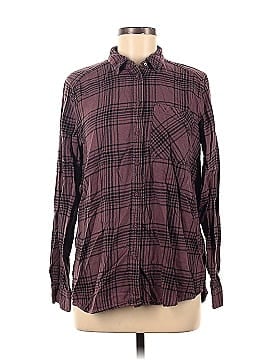 Express Long Sleeve Button-Down Shirt (view 1)