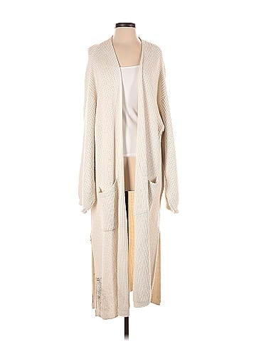 Topshop white cheap cardigan