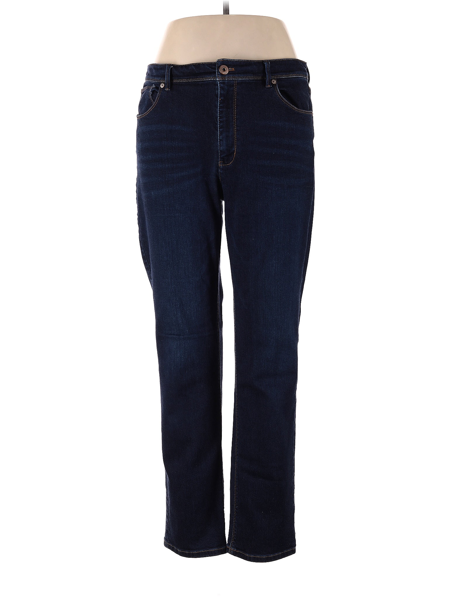 Jjill J.jill High-rise Jean Trousers In Rio Wash